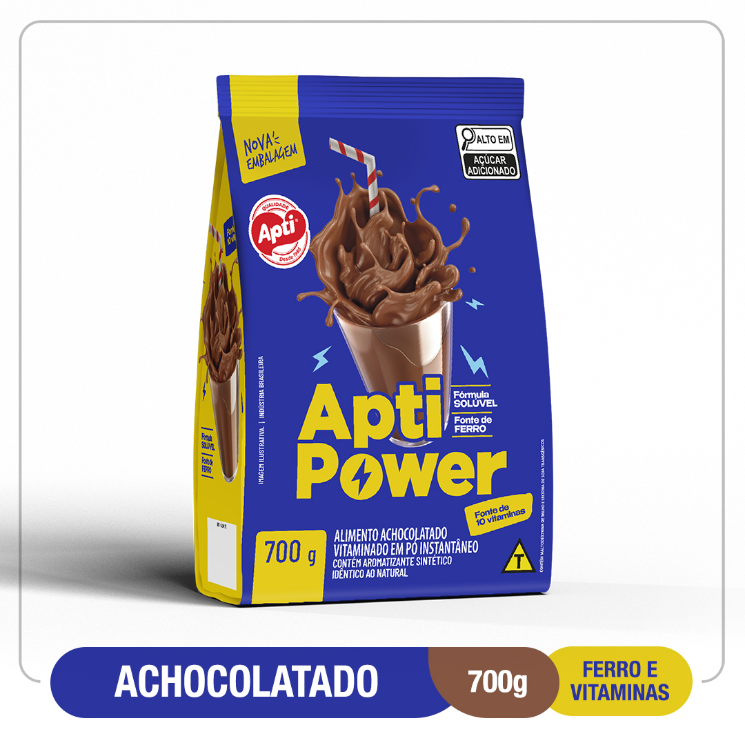 Super Berti - ACHOCOLATADO APTI INSTANT 700G POWER